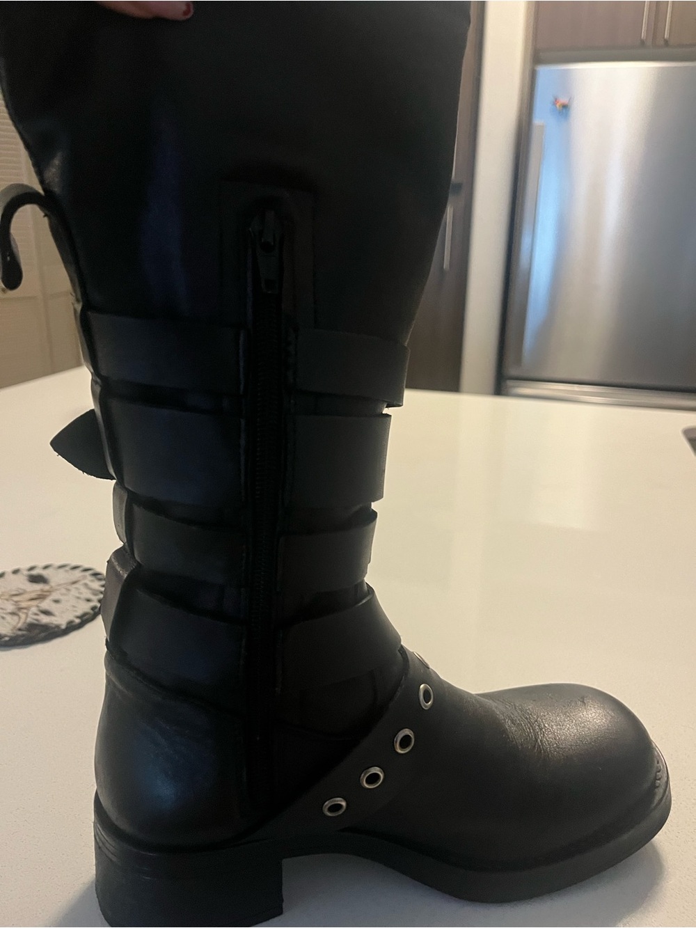 Steve Madden Black Boots